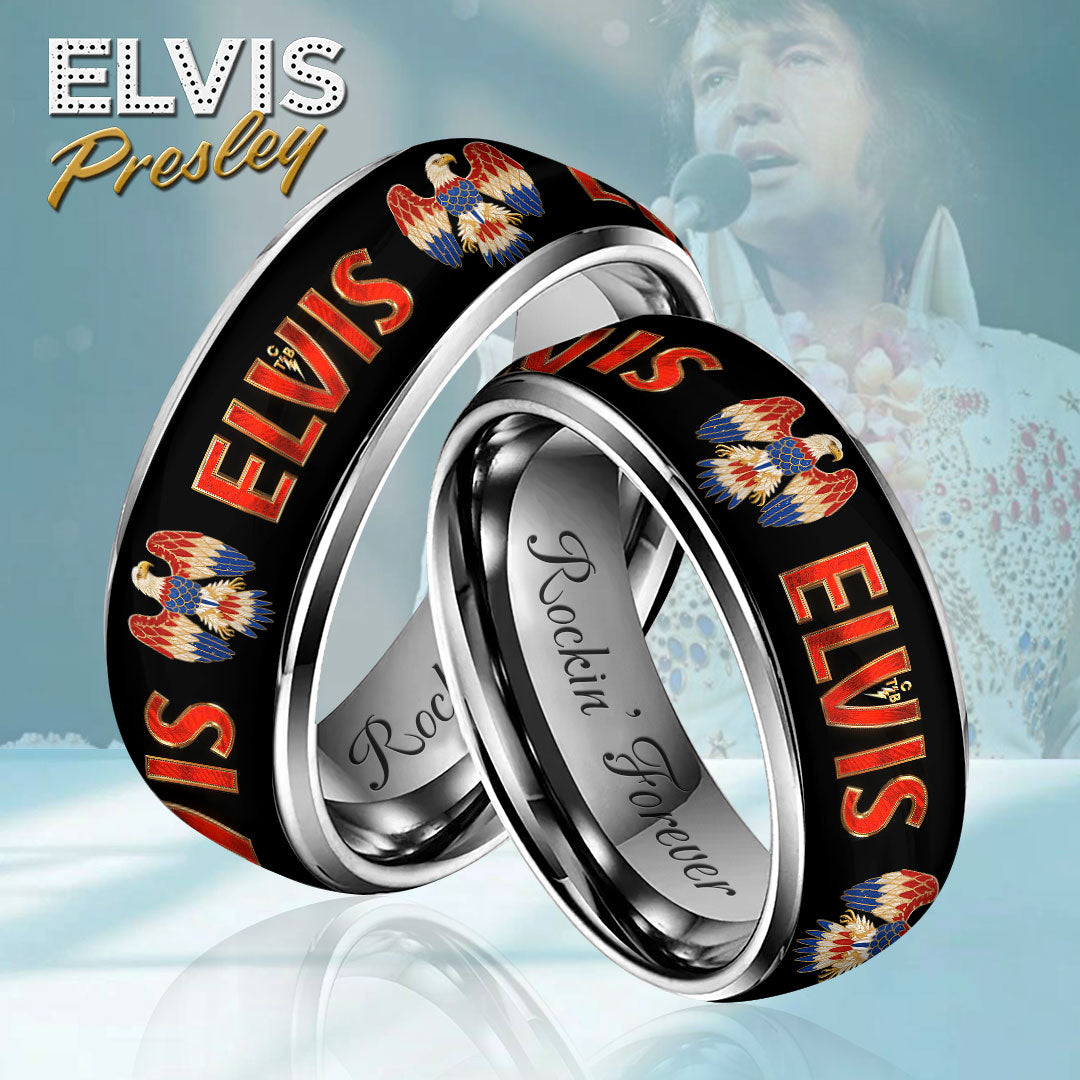 Elvis Presley Black Stainless Steel Watch – TANTN 14151