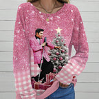 Elvis Presley Round Neck Raglan Sleeve Sweatshirt – MAITM 9223