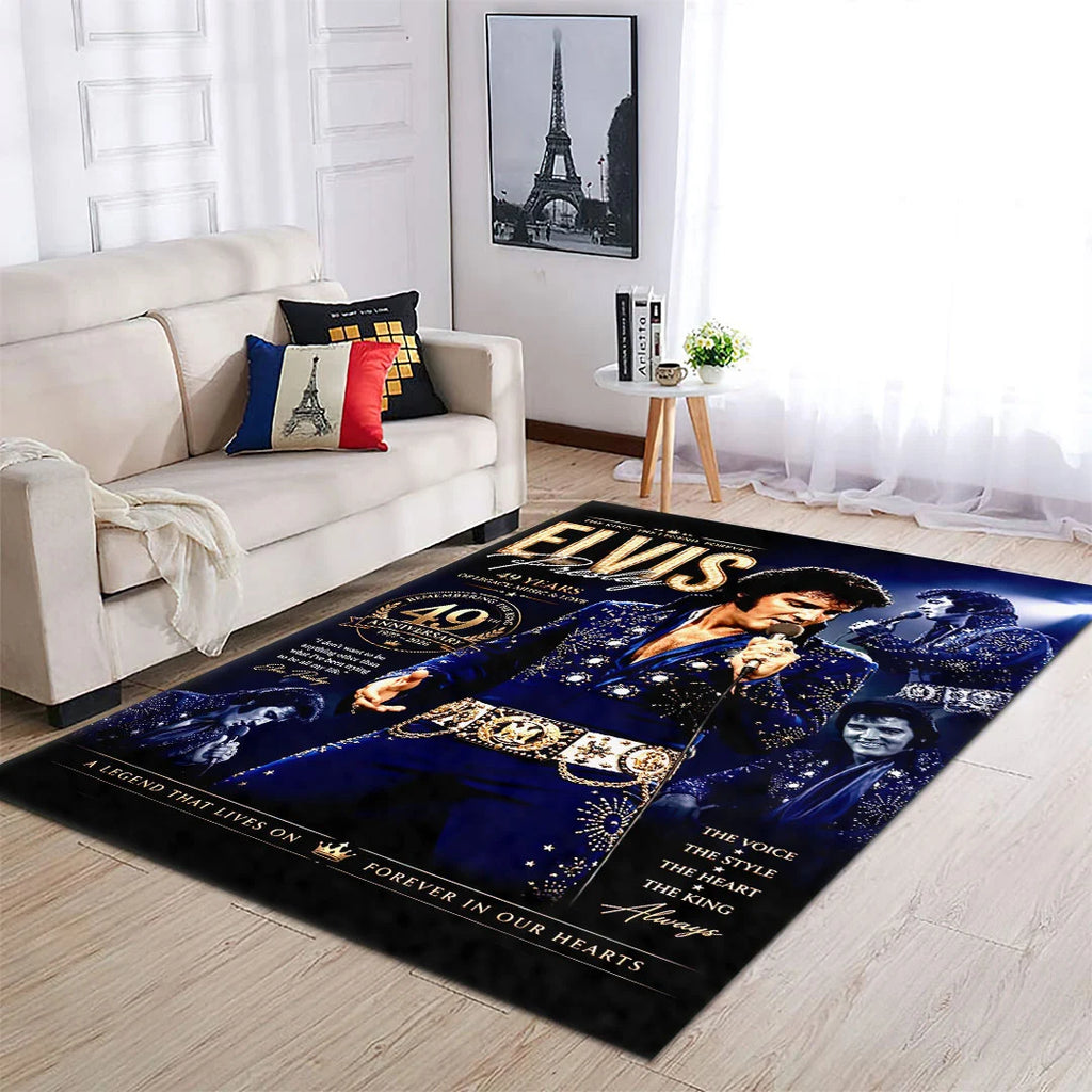 Elvis Presley Rectangular Rug – HOATT21353