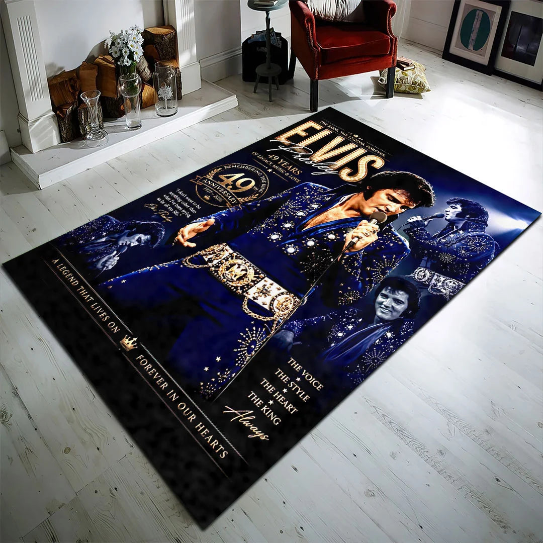 Elvis Presley Rectangular Rug – HOATT21353