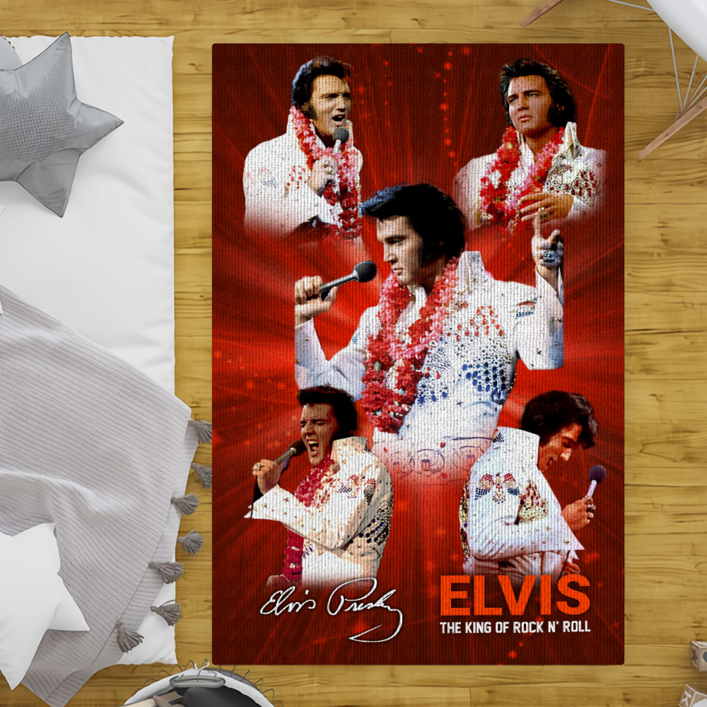 Elvis Presley Rectangular Rug – HOATT 7986
