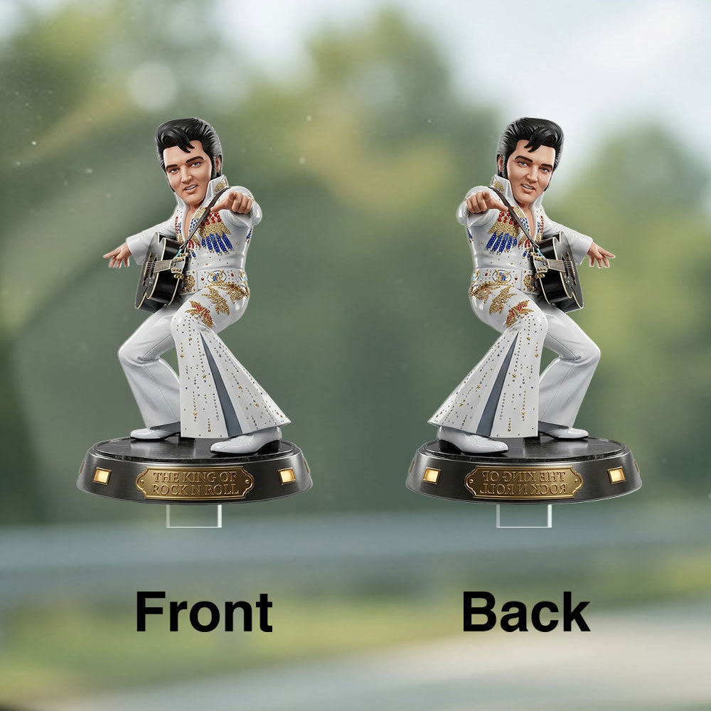 Elvis Presley Custom Shape Spring Acrylic Standee – TMTHU5995