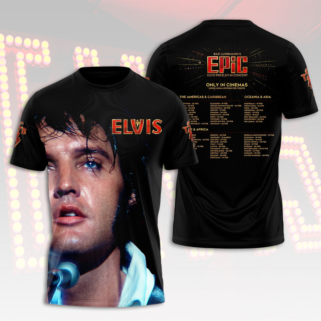 Elvis Presley Rectangle Canvas With Inner Frame – HOATT 12350