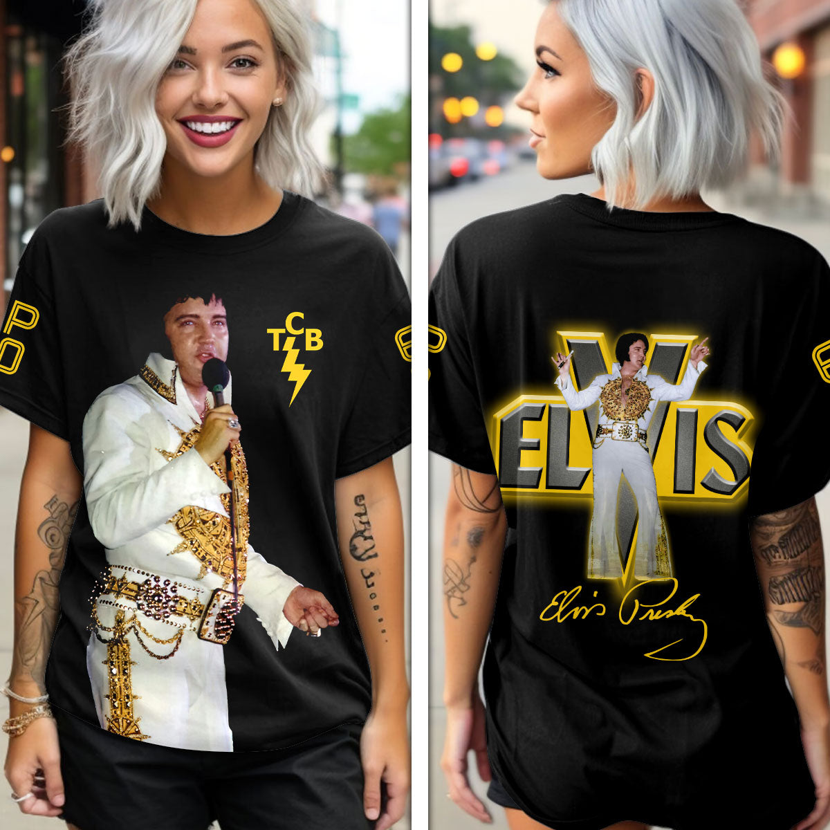 Elvis Presley Rectangle Canvas With Inner Frame – TANTN 11384