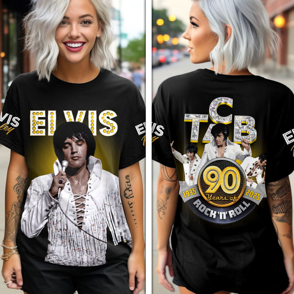 Elvis Presley Rectangle Canvas With Inner Frame – HOATT 8095