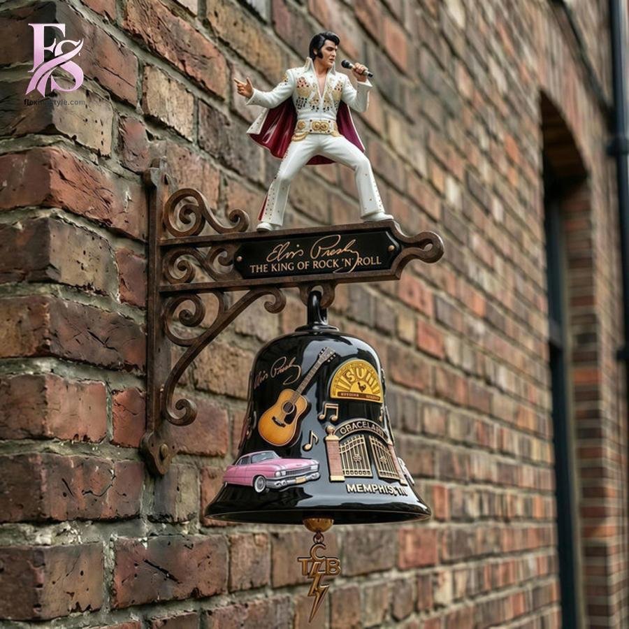 Elvis Presley The King of Rock ‘N Roll Wall Bell