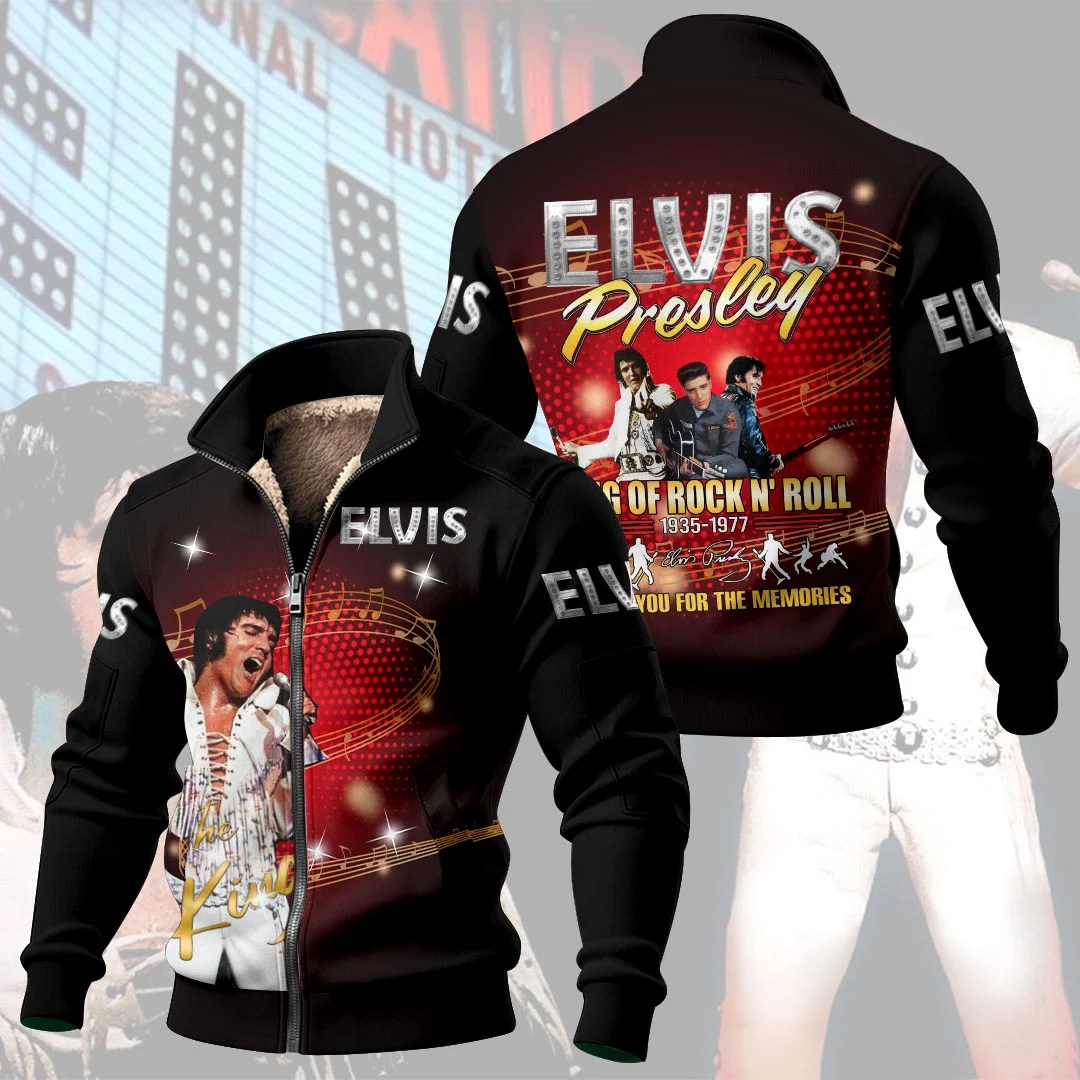Elvis Presley Thick Knit Fleece Jacket – MAITM15291
