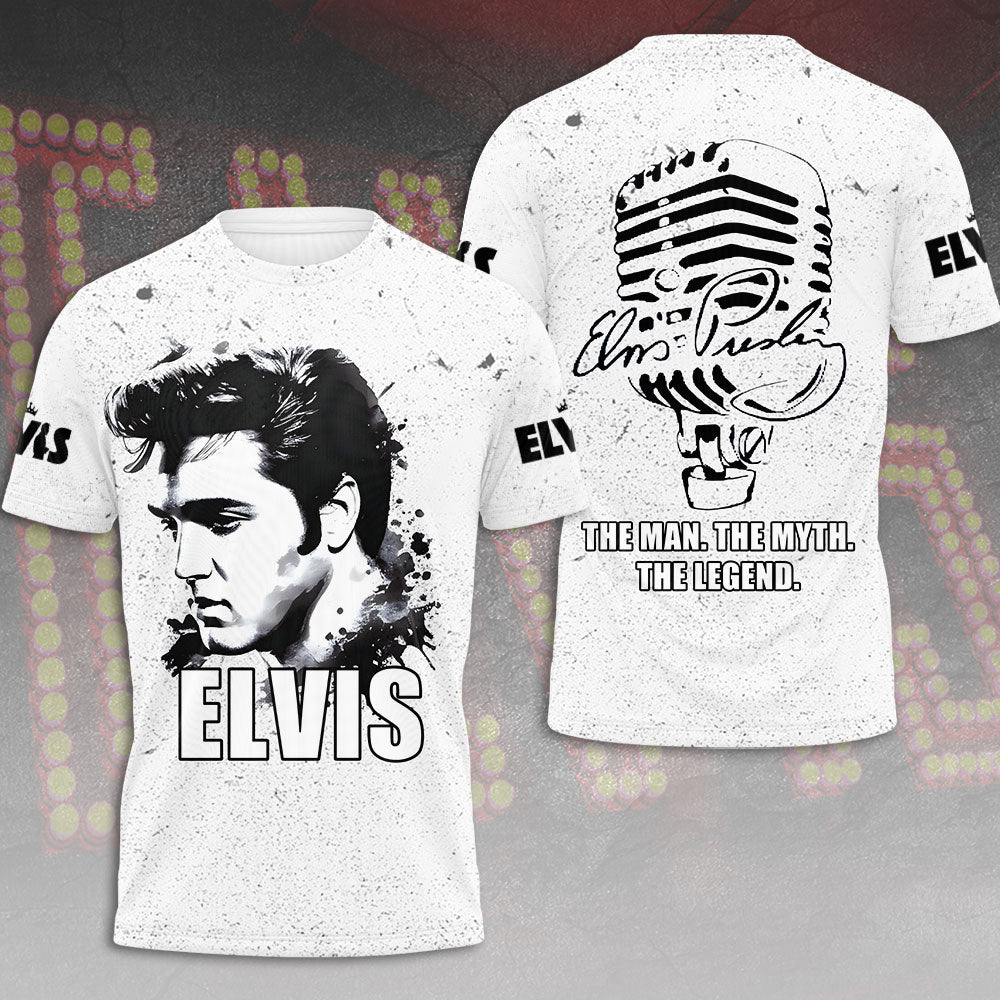 Elvis Presley Round Neck Raglan Sleeve Sweatshirt – MAITM 8854