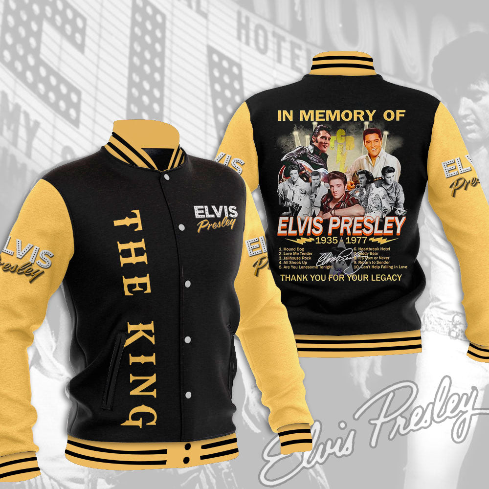 Elvis Presley Varsity Jacket – MAITM 6594