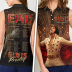 Elvis Presley Short Sleeve Button-Down Shirt – NGHIAVT 0003