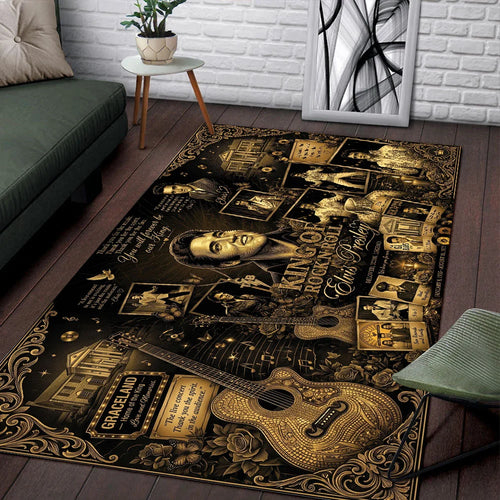 Elvis Presley Rectangular Rug – TMTHU9470