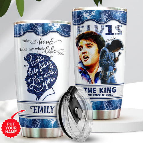 Personalized Elvis Presley Tumbler Cup – VANDH 188