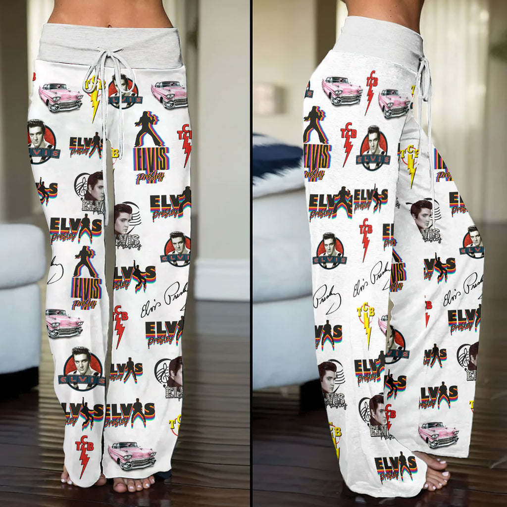 Elvis Presley High-Waisted Straight-Leg Trousers – VANDH 3213