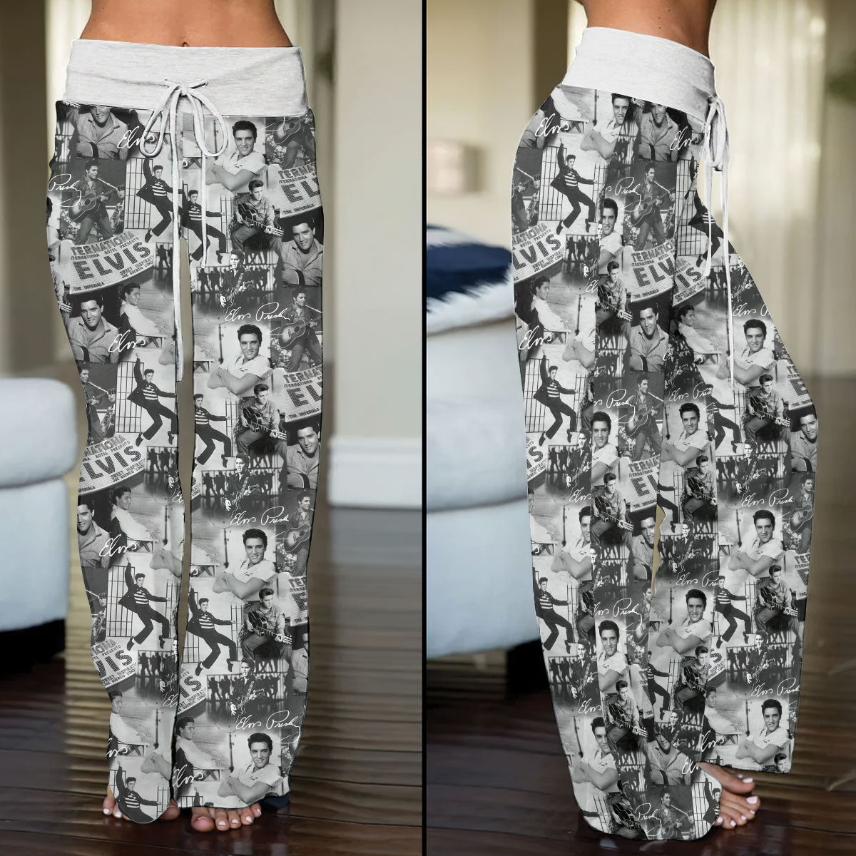 Elvis Presley High-Waisted Straight-Leg Trousers – VANDH 709