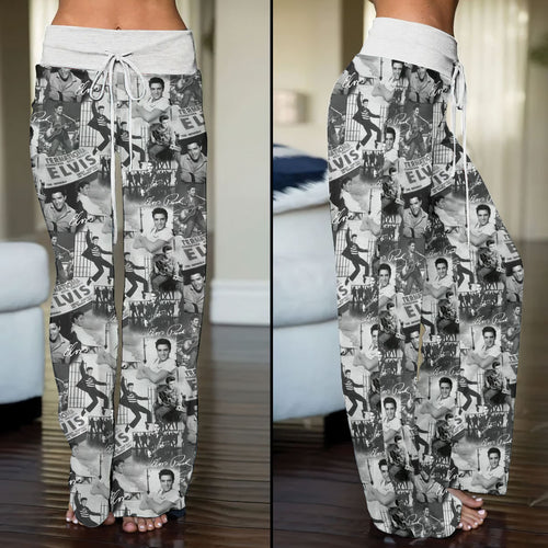 Elvis Presley High-Waisted Straight-Leg Trousers – VANDH 709