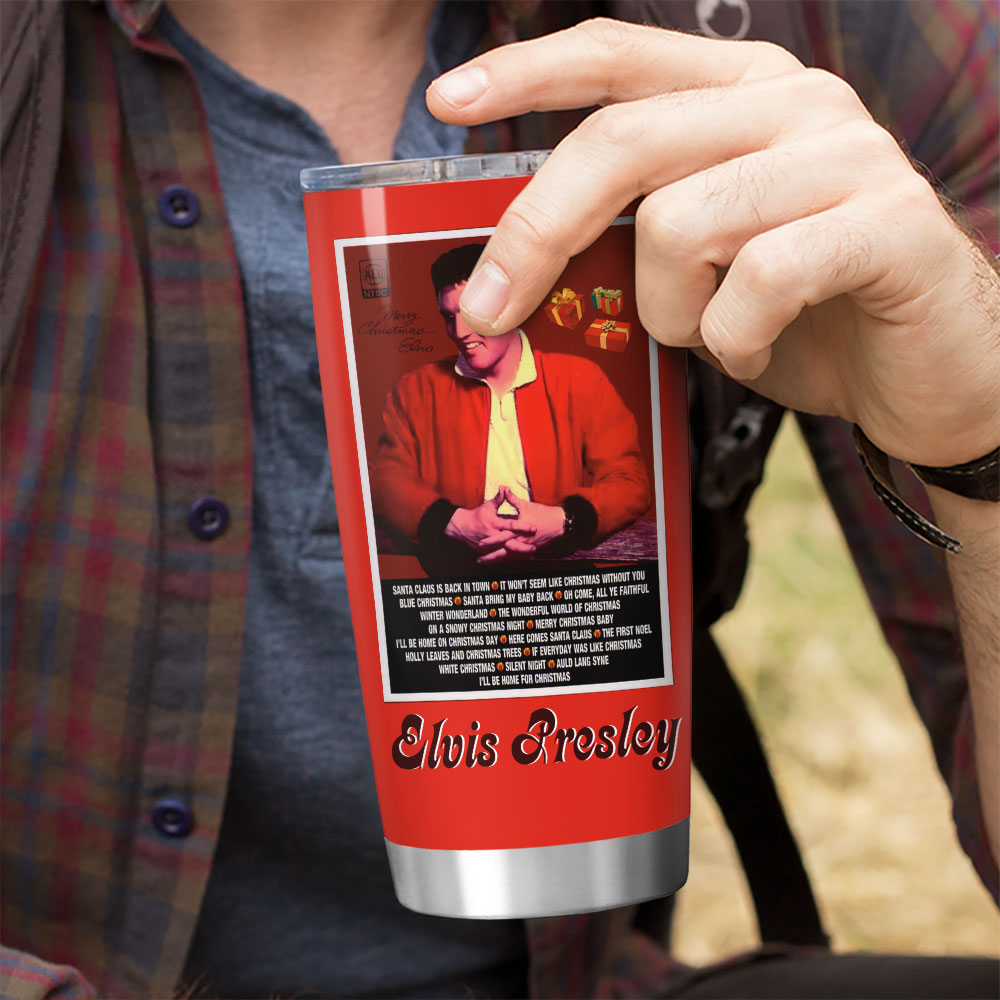 Personalized Elvis Presley Tumbler Cup – VANDH 3749