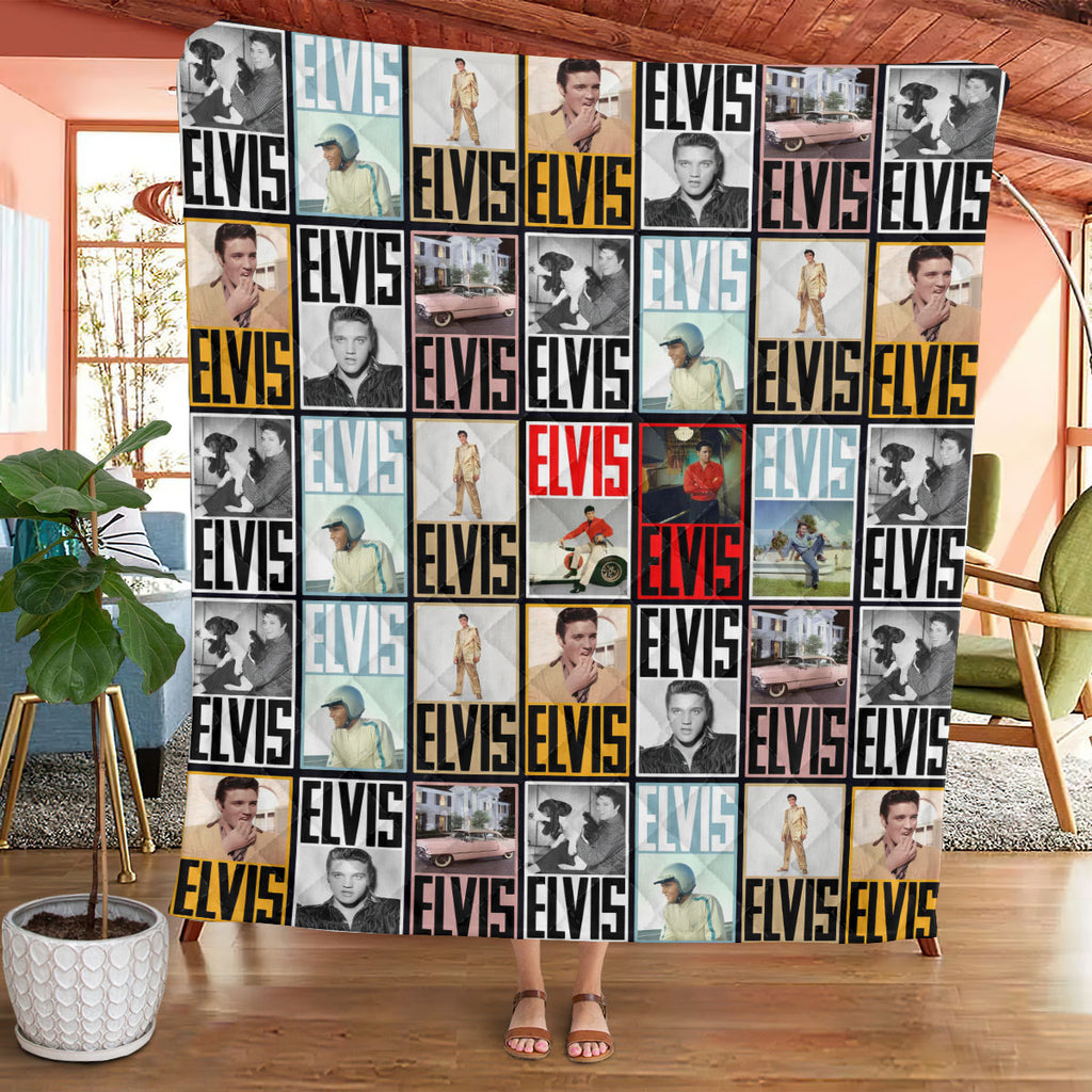 Elvis Presley Quilt Blanket – VANDH5036