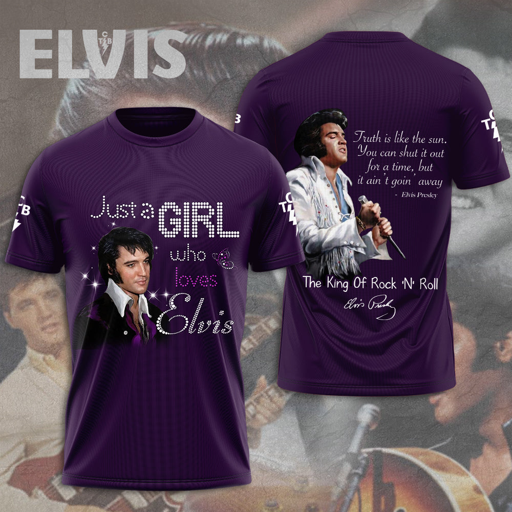 Elvis Presley Custom Shape 1-sided Keychain – HOATT 9247