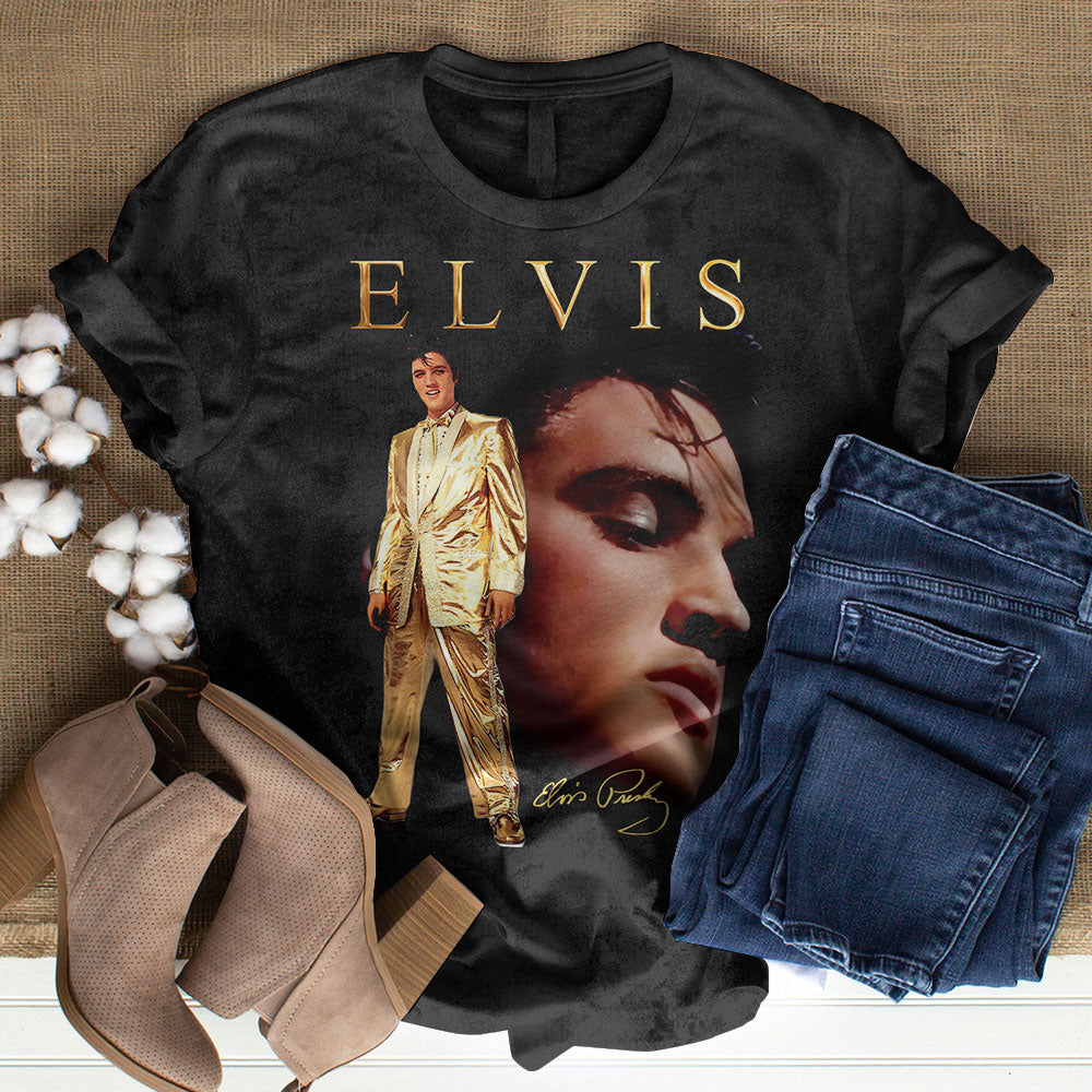 Elvis Presley Black Stainless Steel Watch – TANTN 7948
