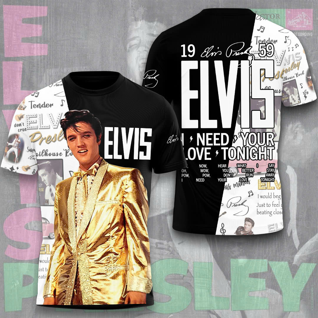 Elvis Presley 3D Apparel – VANDH5038