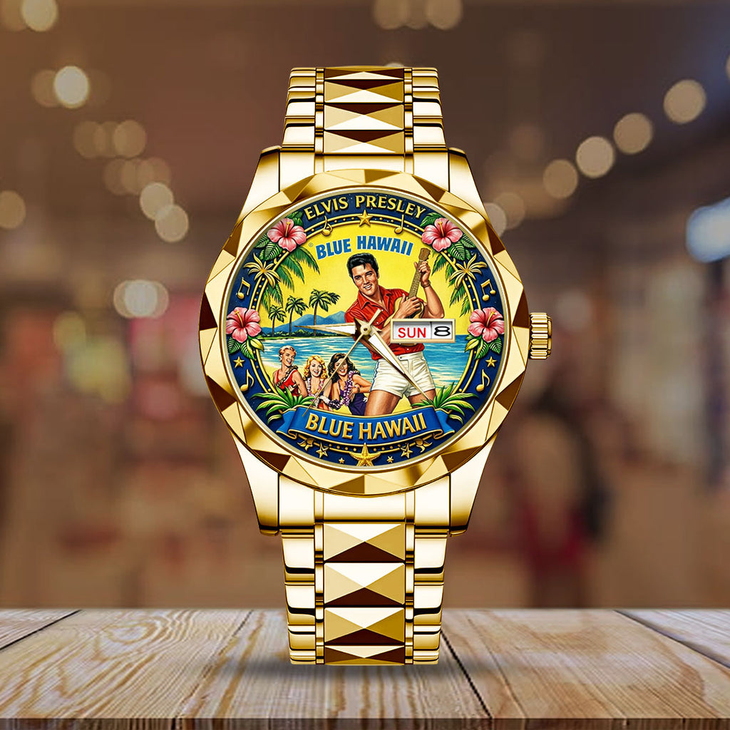 Elvis Presley Alloy Luxury Quartz Watch – TMTHU4457