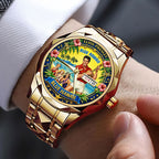Elvis Presley Alloy Luxury Quartz Watch – TMTHU4457