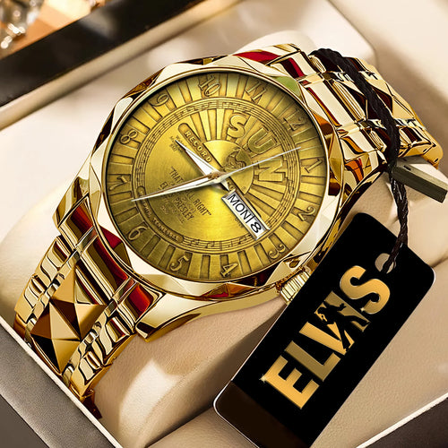 Elvis Presley Alloy Luxury Quartz Watch – GNE4944