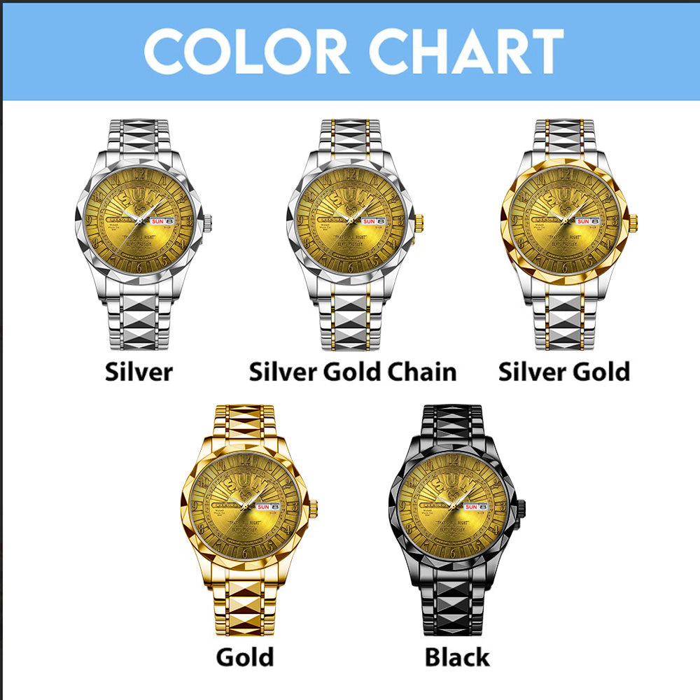 Elvis Presley Alloy Luxury Quartz Watch – GNE4944