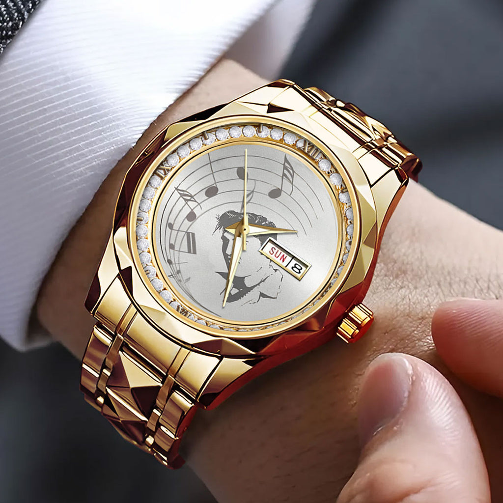 Elvis Presley Alloy Luxury Quartz Watch – HOATT12544
