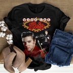 Elvis Presley Short Sleeve Button-Down Shirt – NGHIAVT 0003