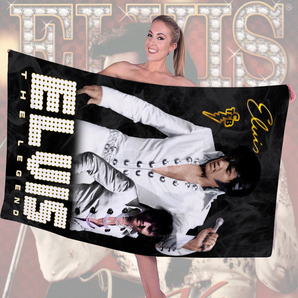 Elvis Presley Rectangle Beach Towel – HOATT 11712