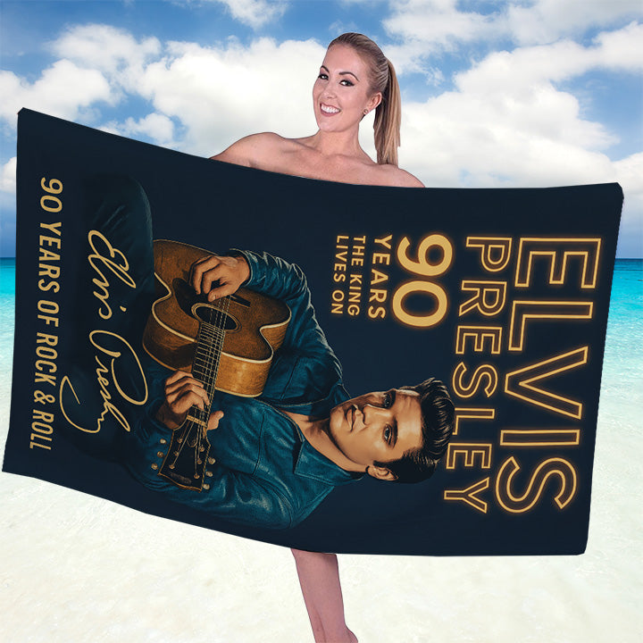 Elvis Presley Rectangle Beach Towel – TANTN 14060
