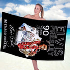 Elvis Presley Rectangle Beach Towel – GNE4231