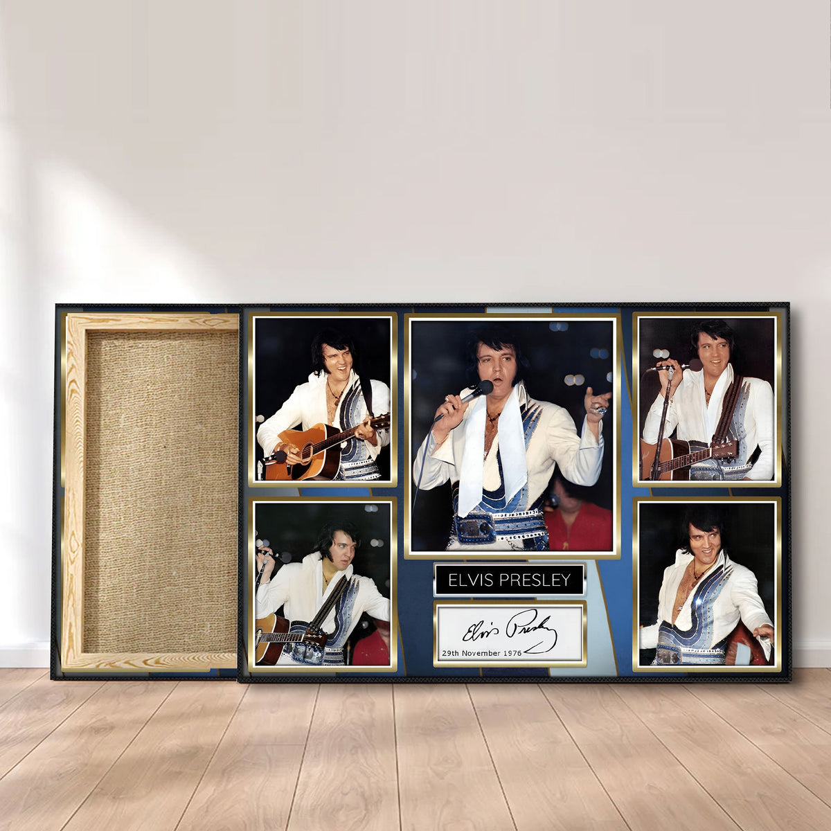 Elvis Presley Rectangle Canvas With Inner Frame – HOATT 8023