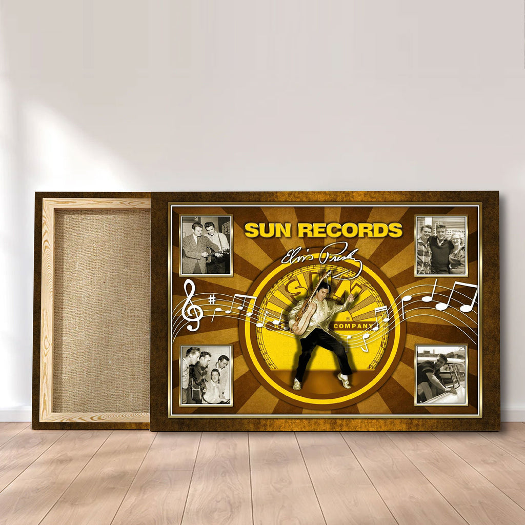 Elvis Presley Rectangle Canvas With Inner Frame – HOATT 8037