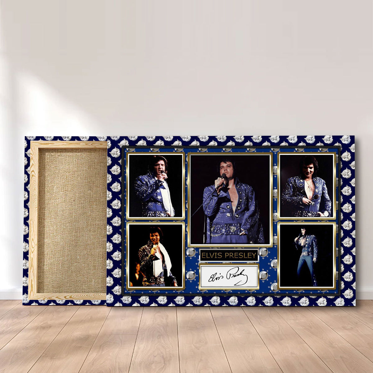 Elvis Presley Rectangle Canvas With Inner Frame – HOATT 8333