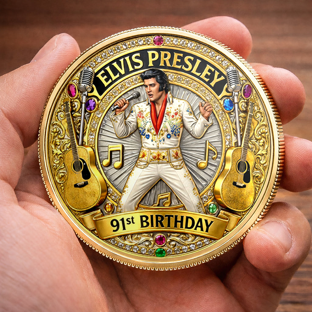 Elvis Presley Commemorative Coin – HOATT16575