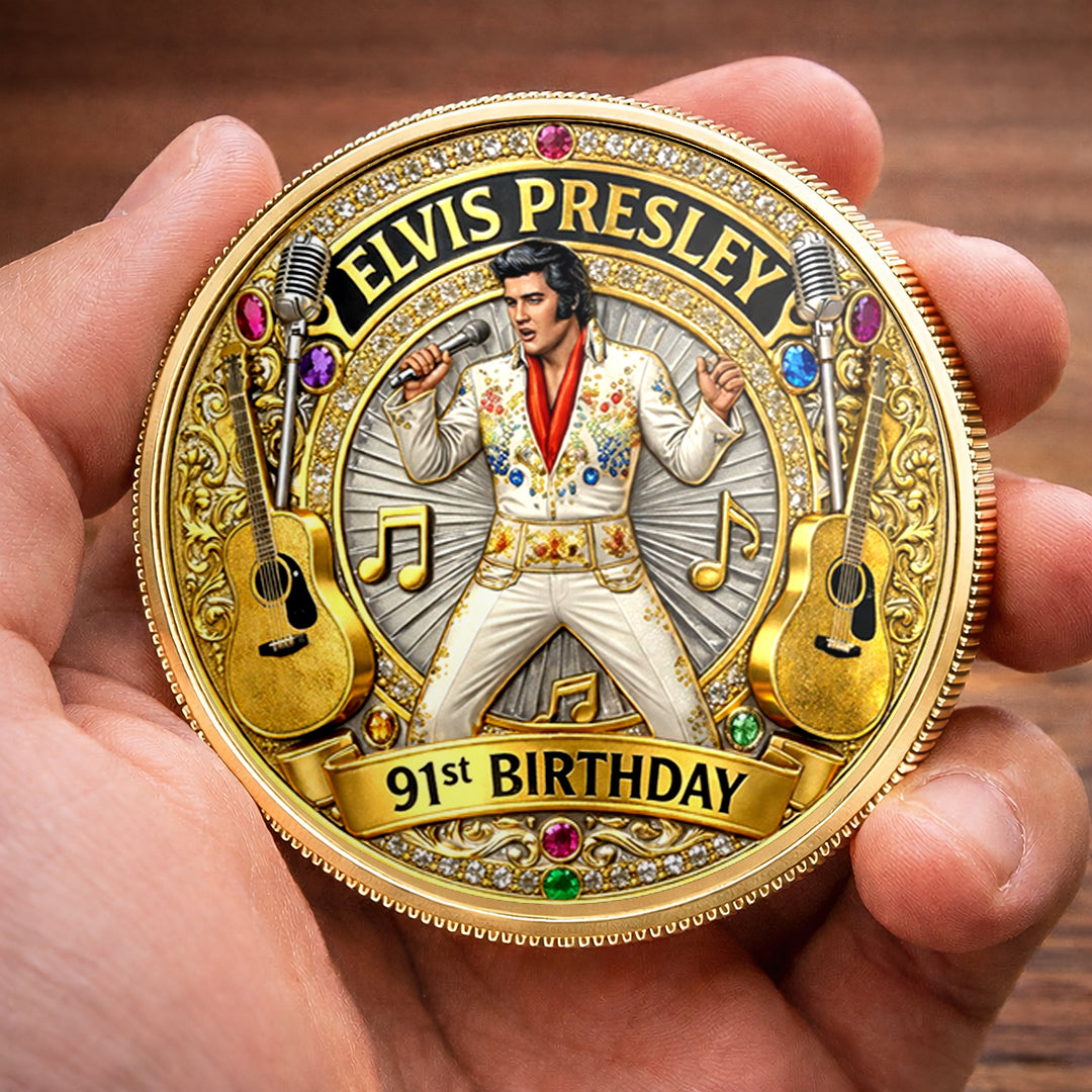 Elvis Presley Commemorative Coin – HOATT16575