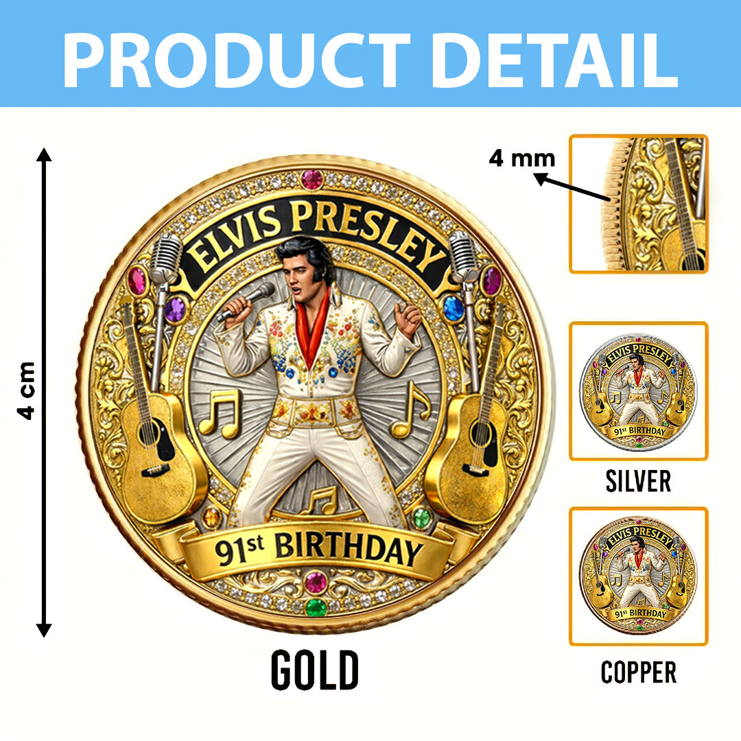 Elvis Presley Commemorative Coin – HOATT16575