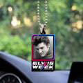 Elvis Presley Custom Shape 2-sided Acrylic Car Ornament – GNE 332