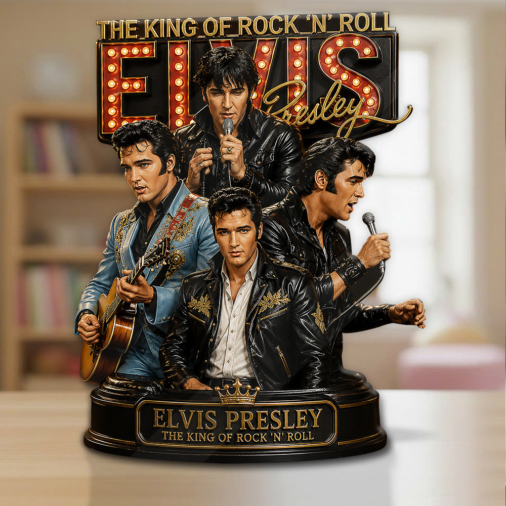 Elvis Presley Custom Shape Acrylic Plaque – GNE6640