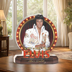 Elvis Presley Round Neck Raglan Sleeve Sweatshirt – HOATT 7137