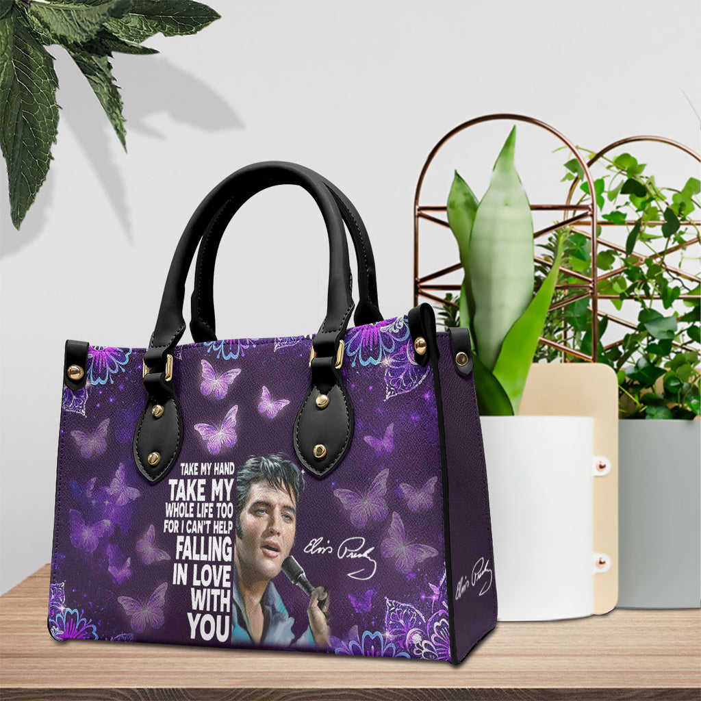 Elvis Presley Leather Handbag – TMTHU584