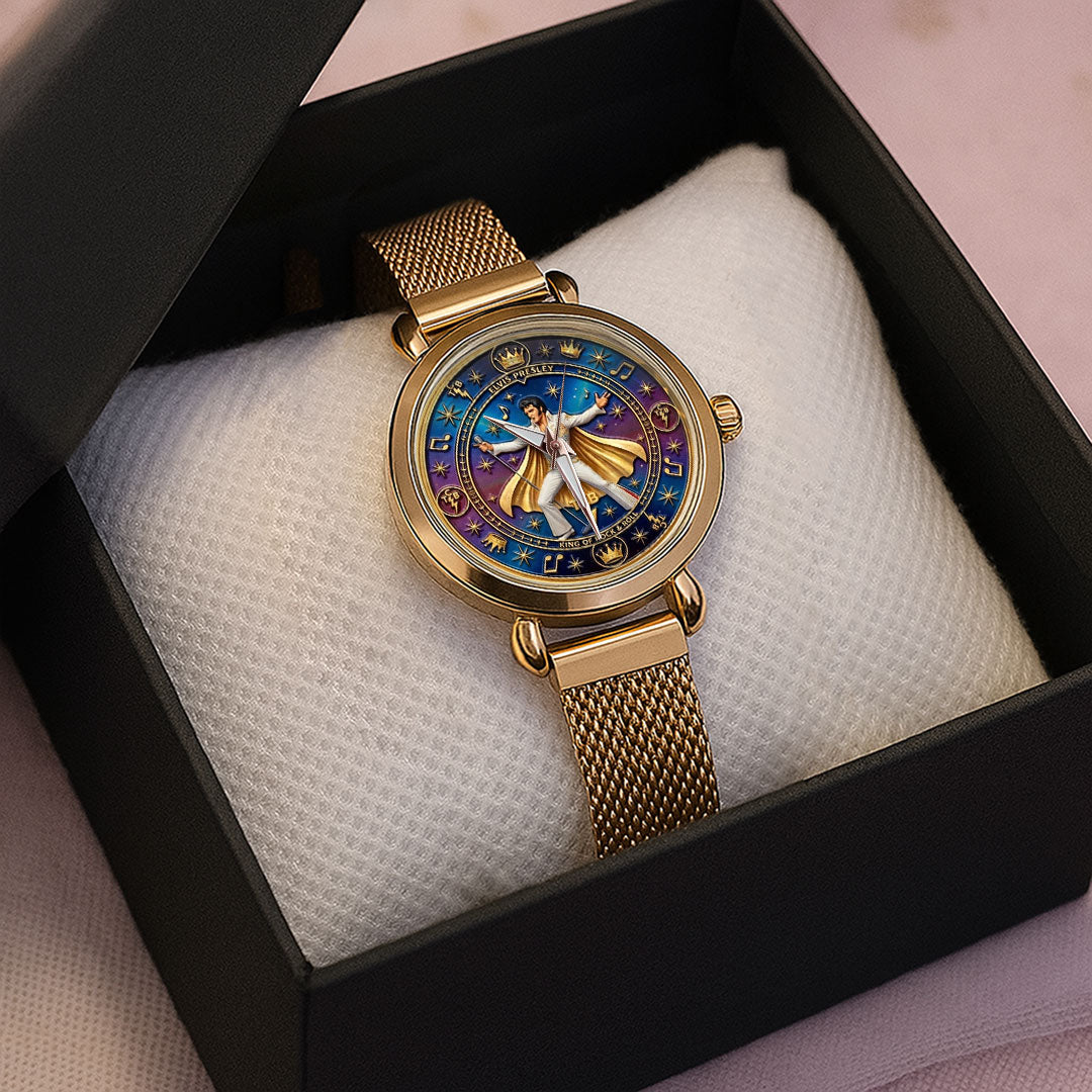Elvis Presley Mesh Strap Quartz Watch – TMTHU4422