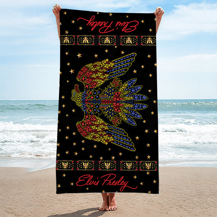 Elvis Presley Rectangle Beach Towel – TANTN 5881