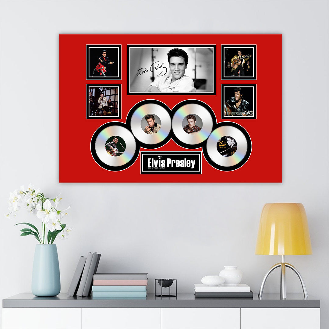 Elvis Presley Rectangle Canvas With Inner Frame – TANTN 11385