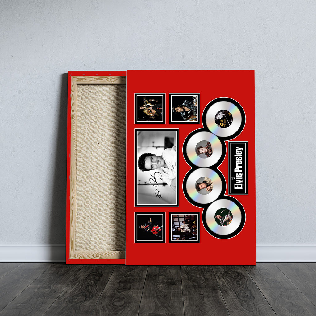 Elvis Presley Rectangle Canvas With Inner Frame – TANTN 11385