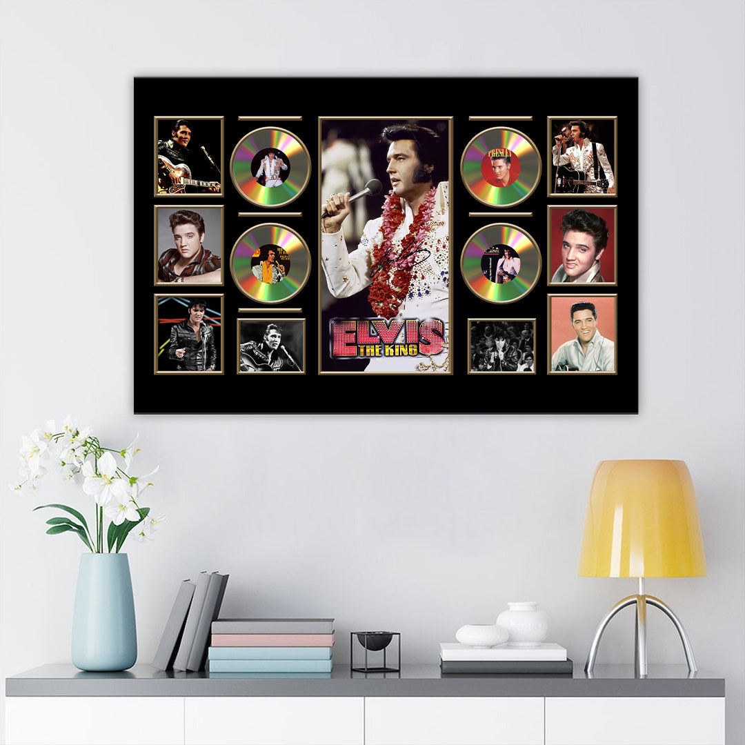 Elvis Presley Rectangle Canvas With Inner Frame – TANTN 11421