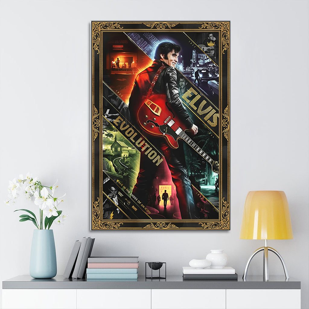 Elvis Presley Rectangle Canvas With Inner Frame – TMTHU2619