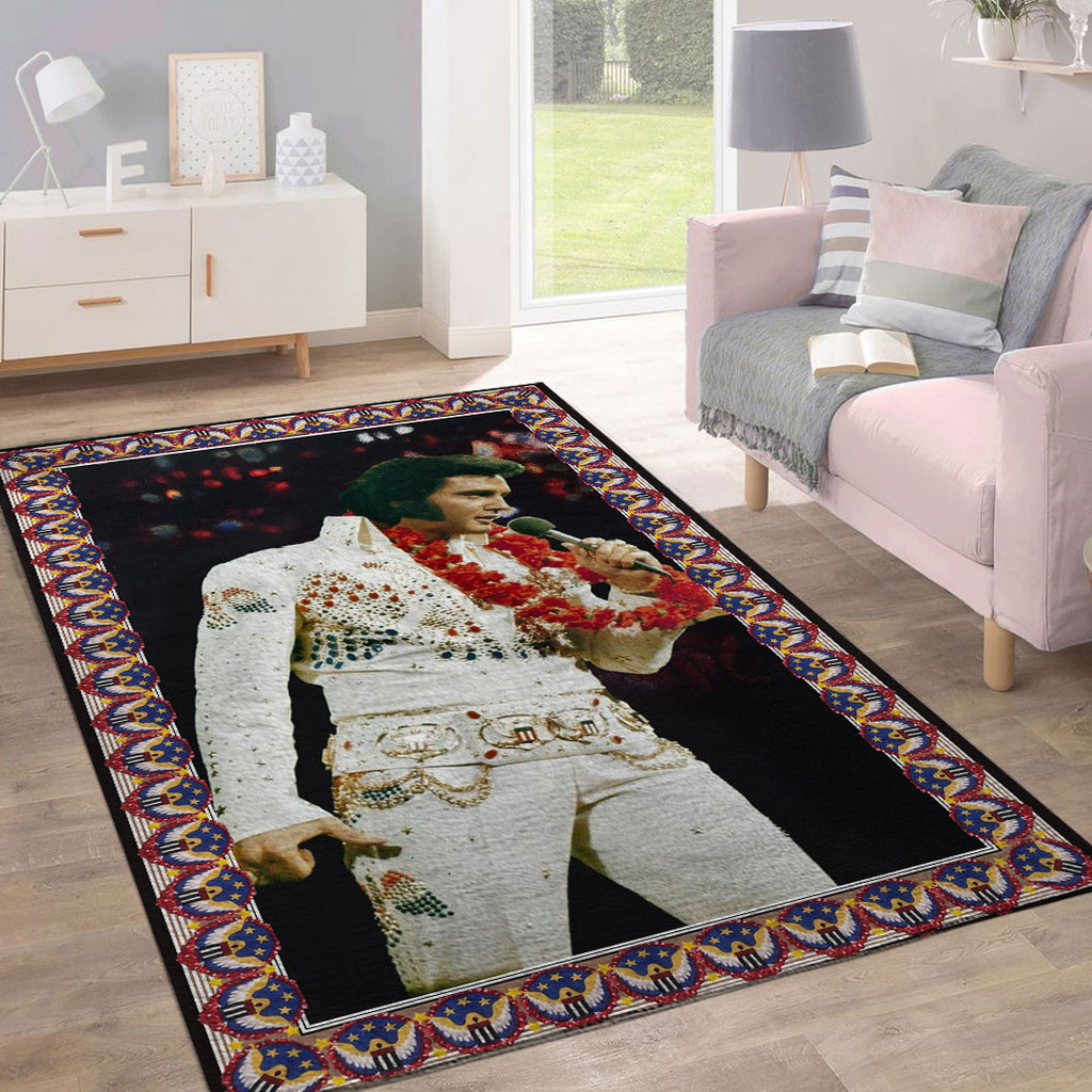 Elvis Presley Rectangular Rug – HOATT 7922